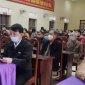 Tổ đại biểu HĐND huyện khóa XIX nhiệm kỳ 2021 - 2026 tiếp xúc với cử tri xã Định Bình
