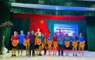Khai mạc giải bóng chuyền hơi năm 2022 xã Định Bình