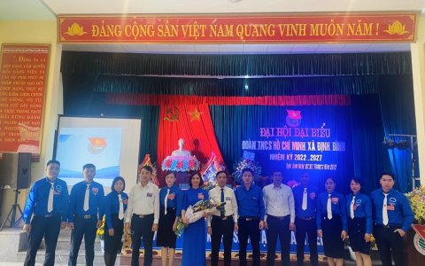 Ngày 02, 03 tháng 4 năm 2022 Đoàn TN CSHCM xã Định Bình tổ chức thành công Đại hội Đoàn thanh niên CSHCM,  NHIỆM KỲ 2022-2027