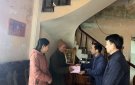 Lãnh đạo xã Định Bình thăm tặng quà chúc tết đảng viên cao tuổi đảng , các đồng chí thượng, đại tá nghỉ hưu tại địa phương, thân nhân liệt sĩ là cán bộ xã.