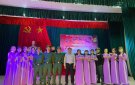 xã Định Bình tổ chức Giao lưu văn nghệ chào mừng thanh niên lên đường nhập ngũ năm 2023