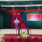 Ra mắt mô hình “ Chính quyền thân thiện vì Nhân dân phục vụ” tại xã Định Bình