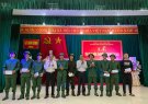 Đảng Ủy – HĐND – UBND – UBMTTQ – Hội đồng nghĩa vụ Quân sự xã Định Bình tổ chức Lễ tiễn thanh niên lên đường bảo vệ Tổ quốc năm 2024